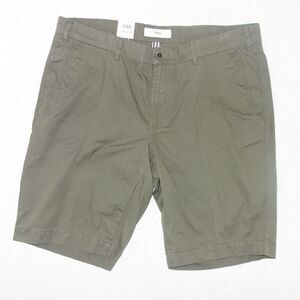 NEW BRAX BRISTOL Shorts Olive Green Regular Fit Men's 40 Waist 10.5" Inseam